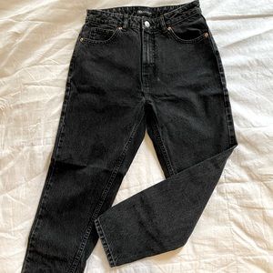 *Spring Sale* Zara Black Acid Wash Jeans SZ 6